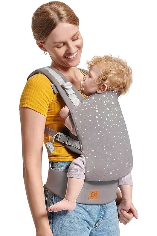 Mochila Portabebés Ergonómica NINO CONFETTI: Comodidad y seguridad para tu bebé en todo momento.