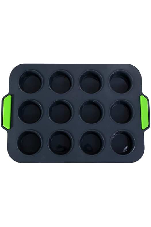 Molde para Pan de Silicona Antiadherente para Repostería Casera (Color Gris)