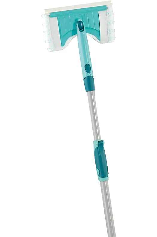 Mopa extensible Leifheit Flexipad para limpiar azulejos, con articulación de 360° - Verde