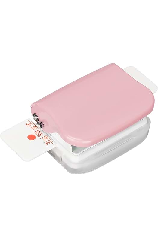 Máquina de Encuadernación Compacta para Libros con Perforación de Orificios Ajustable.