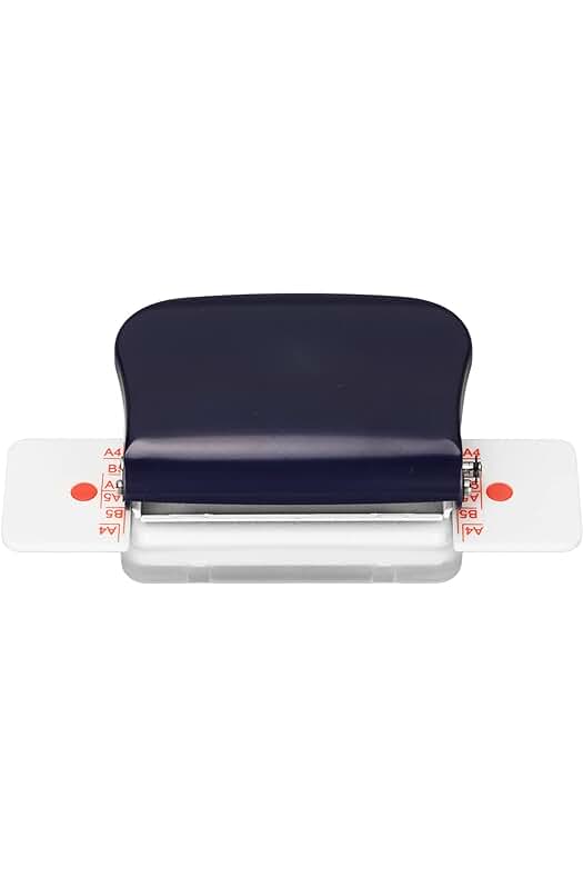 Máquina de Encuadernación de 6 Agujeros con Cincha - Ideal para Oficina en Casa