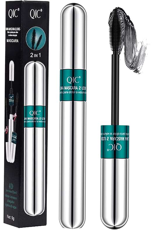 Máscara de pestañas impermeable de larga duración - Volumen y longitud sin grumos.