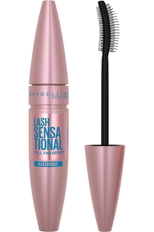 Máscara de Pestañas Waterproof de Maybelline para un look duradero y resistente al agua.