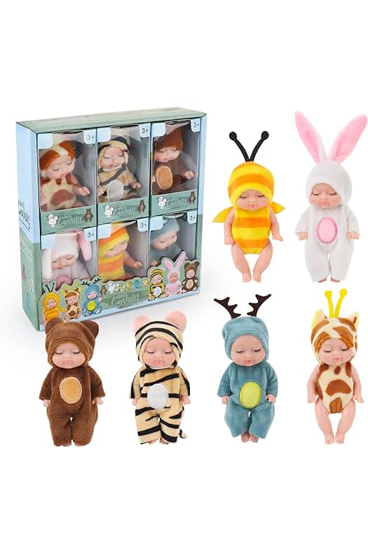 Muñecas Reborn: Bebés de Silicona Realistas y Suaves, Perfectas para Niños de 1 a 3 años.