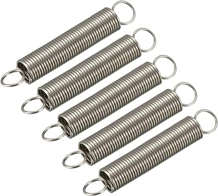 Muelle de extensión de acero inoxidable METALLIXITY - Ideal para reparaciones en el hogar