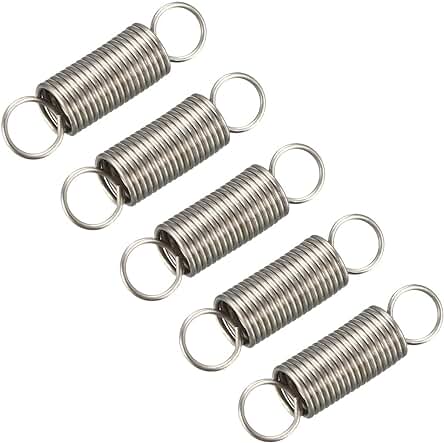 Muelles de extensión de acero inoxidable para reparaciones del hogar y maquinaria de construcción.