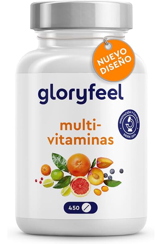Multivitaminas y Minerales - Suministro Completo para +1 Año - Vitaminas y Minerales Esenciales