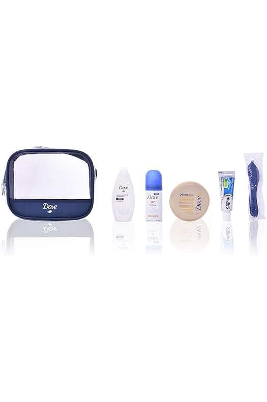 Neceser de Viaje Dove - Kit de 6 Piezas para Cuidado Personal en tus Viajes