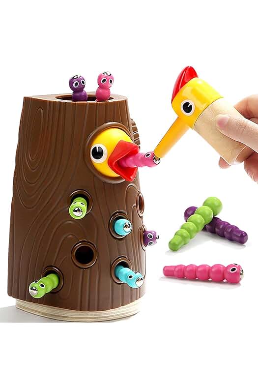 Nene Toys Alimenta al Polluelo – Juguete Magnético para Desarrollar Habilidades Educativas