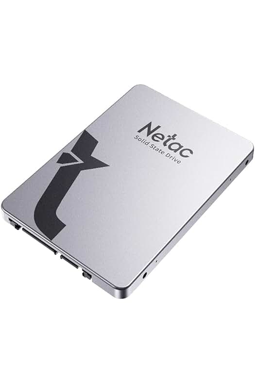Netac SSD 512GB SATAIII: Disco de Estado Sólido Interno para Portátil de Alta Velocidad.