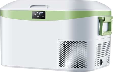 Nevera Portátil Eléctrica BINGI 12.8L - Refrigerador Compacto para Viajes, Camping y Conducción