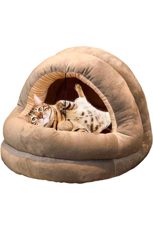Nido acogedor para gatos: la cama perfecta para que tu felino tenga dulces sueños