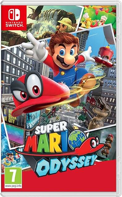 Nintendo Super Mario Odyssey, la edición estándar que te llevará a vivir aventuras inolvidables.