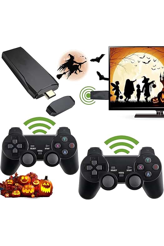 Nostalgia asegurada: Consola de Juegos Retro con miles de juegos y controladores inalámbricos