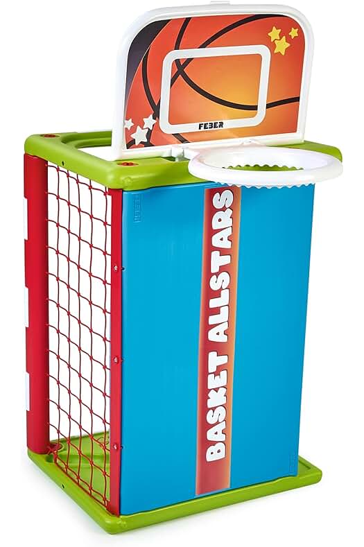 Novedoso Cubo de Actividades FEBER - 4 en 1, Juguete Completo para Fomentar la Actividad Infantil