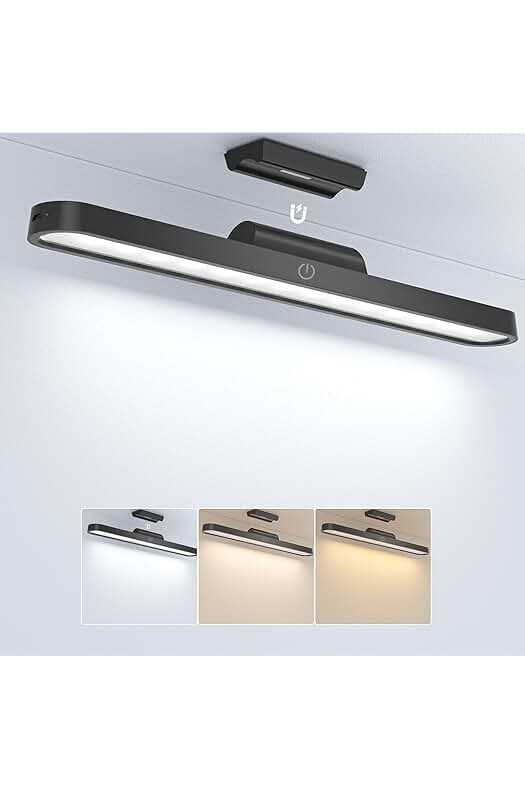 Nueva luz de armario recargable con control táctil y regulable para mayor comodidad.