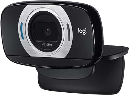Nueva Webcam Logitech C615: Video-Llamadas Full HD 1080p/30fps, Enfoque Automático, Plegable - Color Negro