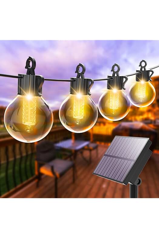Nuevas Luces Solares Exteriores Decorativas para Jardín, Terraza y Patio - Iluminación Duradera