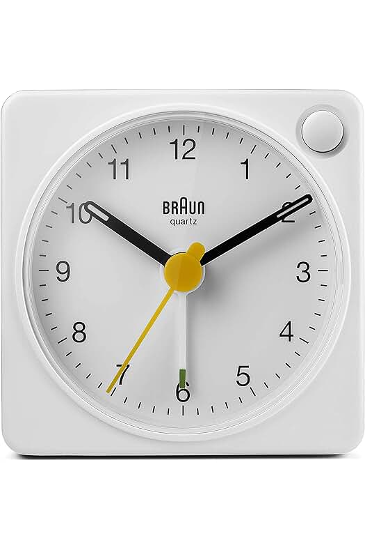 Nuevo  Despierta a tiempo con el moderno Reloj Despertador de Braun