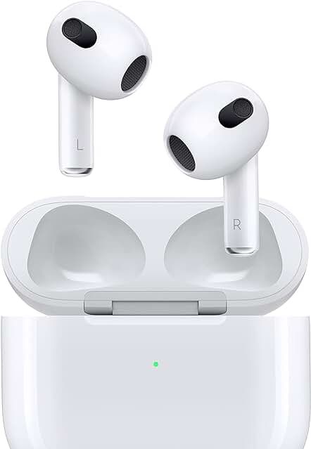 Nuevos AirPods (3.ª generación) con estuche de carga rápida por cable Lightning