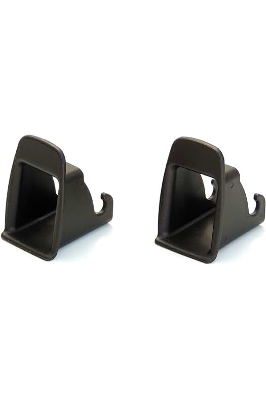 Nuevos Anclajes Isofix: Adaptador Universal para Asientos de Coche - Negro (2 Piezas)