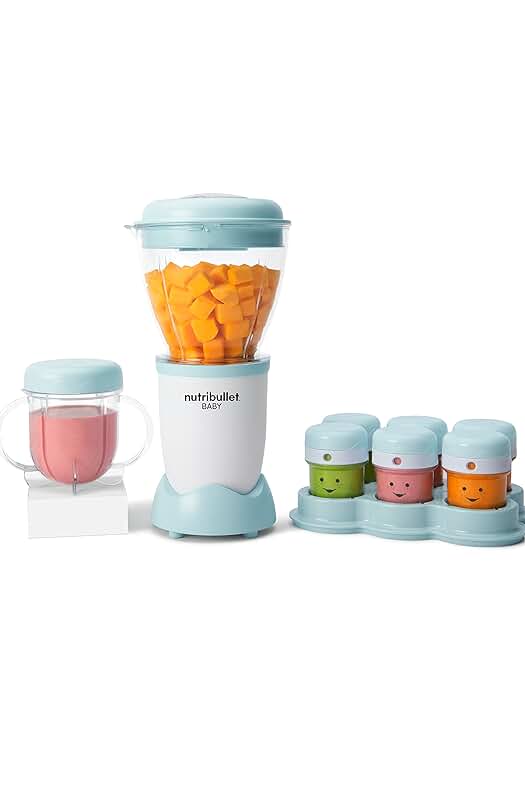 NutriBullet 1412: The Ultimate Baby Food Maker with Date Markers - White, One Size
