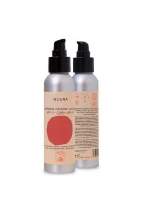 NUURA Protección Solar Mineral - SPF 50 UVA / UVB / IR - Certificación Orgánica
