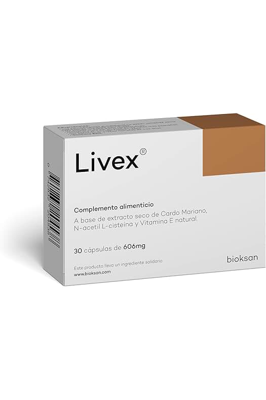 Optimiza la salud de tu hígado con Livex, el complemento alimenticio 100% natural