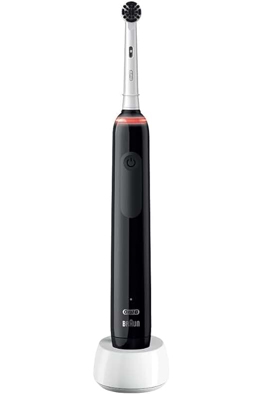 Oral-B PRO 3 3000 Pure Clean: Cepillo de dientes eléctrico avanzado con tecnología de carbón activo