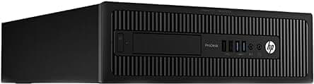 Ordenador de sobremesa HP EliteDesk, potente Intel Core i7, 16GB RAM, SSD 500GB, Windows 11 Pro (Reacondicionado)
