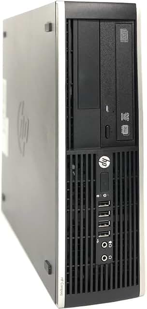 Ordenador de sobremesa reacondicionado HP Elite 8300 SFF con Windows 10 Pro.