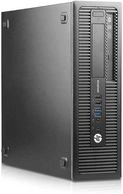 Ordenador de sobremesa reacondicionado HP EliteDesk 800 G1, potente y eficiente.