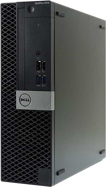 Ordenador Dell Optiplex 5050 SFF: Rendimiento potente y eficiente en un formato compacto.