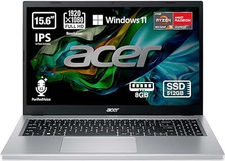 Ordenador Portátil Acer Aspire 3 A315-59: Potencia, rendimiento y calidad en un solo dispositivo