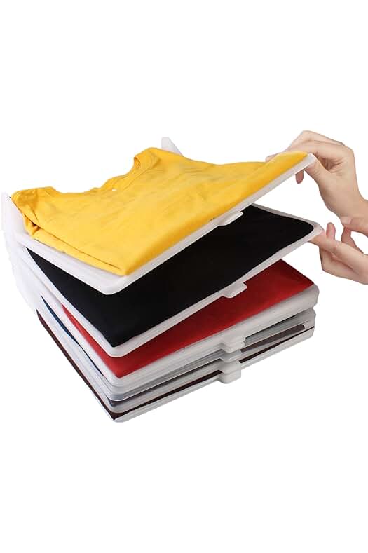 Organizador de Camisetas: Solución Práctica y Eficiente para Mantener tu Armario Ordenado