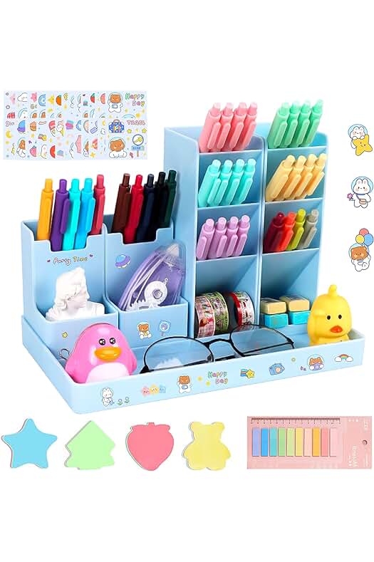 Organizador de escritorio para lápices: la solución perfecta para mantener tu espacio de trabajo ordenado.