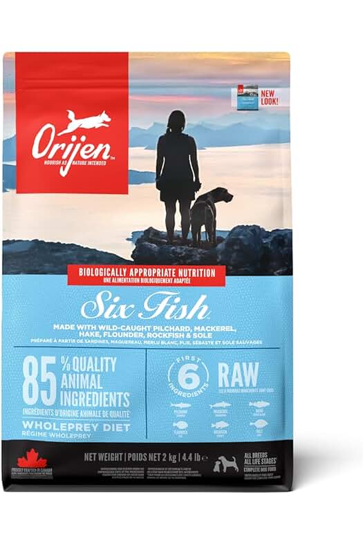 Orijen 6 Fish Comida para Perros - 2000 gramos: Nutrición de calidad para tu perro.