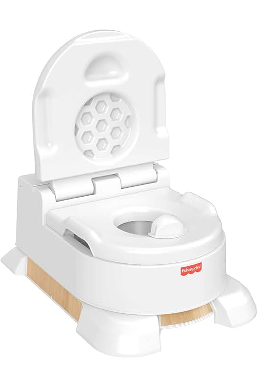 Orinal de aprendizaje Fisher-Price para bebés y niños (Mattel HBX68)