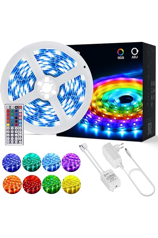 OUSFOT Tiras LED RGB - Luces LED de alta calidad para decorar tu habitación
