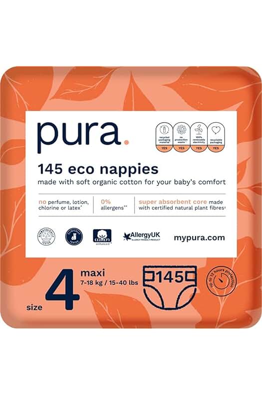 Pañales de bebé ecológicos y naturales, respetuosos con el medio ambiente y certificados FSC.
