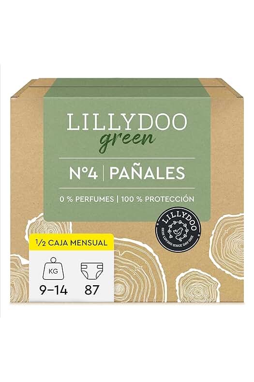Pañales LILLYDOO green: La elección ecológica para bebés felices y un planeta saludable.