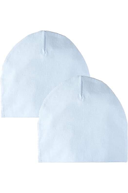 Pack de 2 gorros de bebé unisex: cálidos, suaves y versátiles para proteger a tu pequeño.