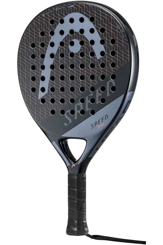 Pala de Pádel HEAD Evo Speed 2023, Negro (Black), Talla Única para Adultos