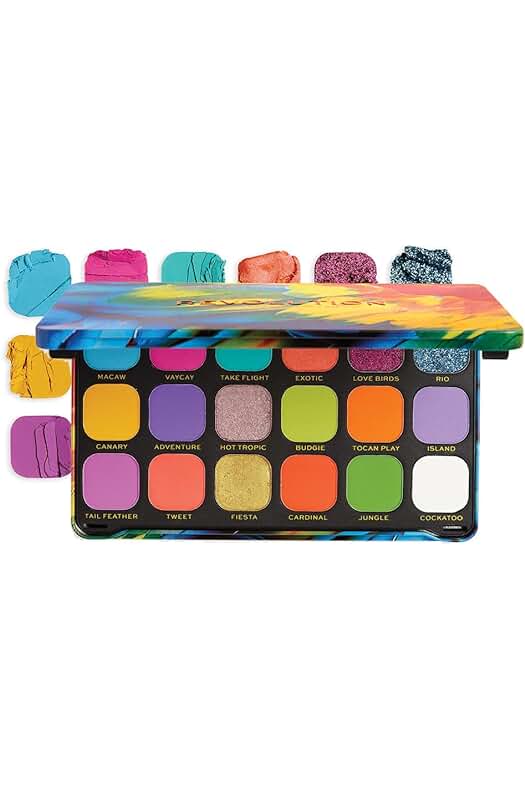 Paleta de sombras de ojos Forever Flawless | Bird of Paradise | 18 sombras | 19,8 g
