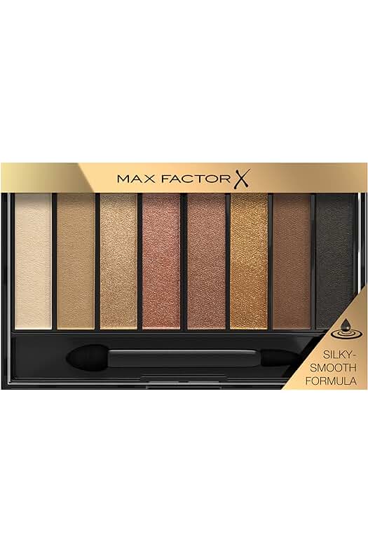 Paleta de Sombras de Ojos Nude - Max Factor Masterpiece, tono Golden Nudes.