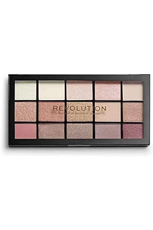 Paleta de sombras de ojos Reloaded Iconic 3.0 | Maquillaje Revolution | 15 sombras | 16,5 g