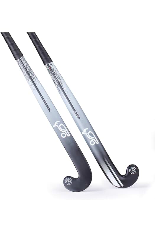 Palo de Hockey sobre césped KOOKABURRA Eclipse, Negro/Blanco, 37.5 Light - Unisex.