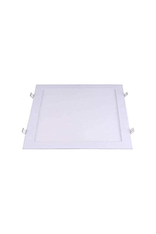 Panel LED Empotrado de Alta Luminosidad en Luz Fría para Techo - 24W