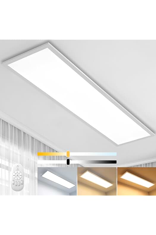 Panel LED Regulable Aimosen: Iluminación Versátil y Personalizada para Oficinas, Talleres y Salones.