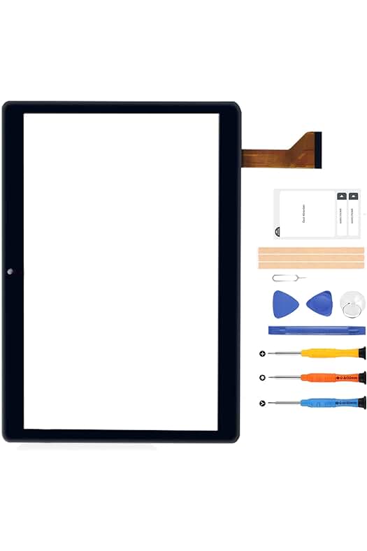 Pantalla táctil de 10.1 pulgadas de alta calidad para tabletas DUODUOGO G10 4G LTE (negro)
